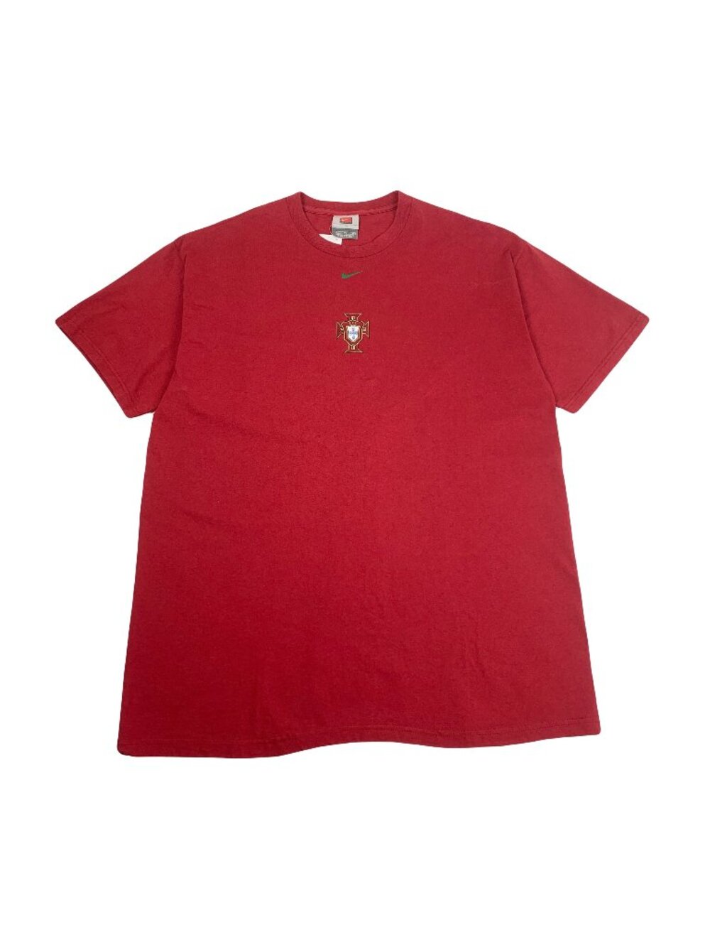Vintage Nike Portugal Figo #7 Tee XL